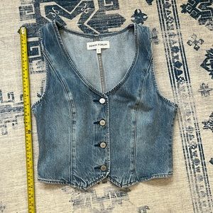 Aritzia Denim Forum Vest